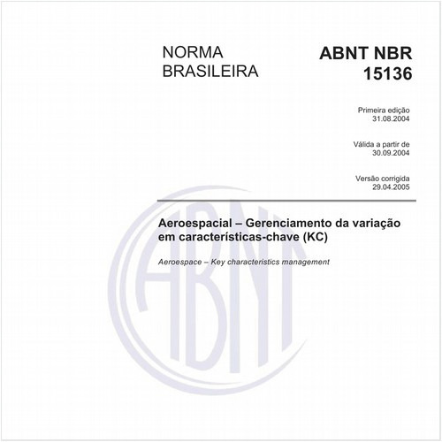 Aeroespacial - Gerenciamento da variação em características-chave (KC)
