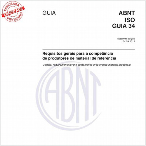 Requisitos gerais para a competência de produtores de material de referência