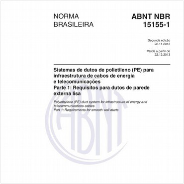 NBR15155-1 de 11/2013