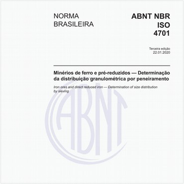 NBRISO4701 de 01/2020