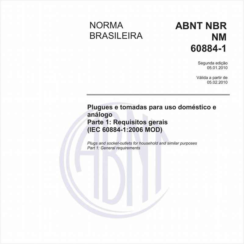 ABNT NBR 9375 NBR9375 Cabos de potência com isolação sólida