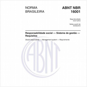 NBR16001 de 07/2012