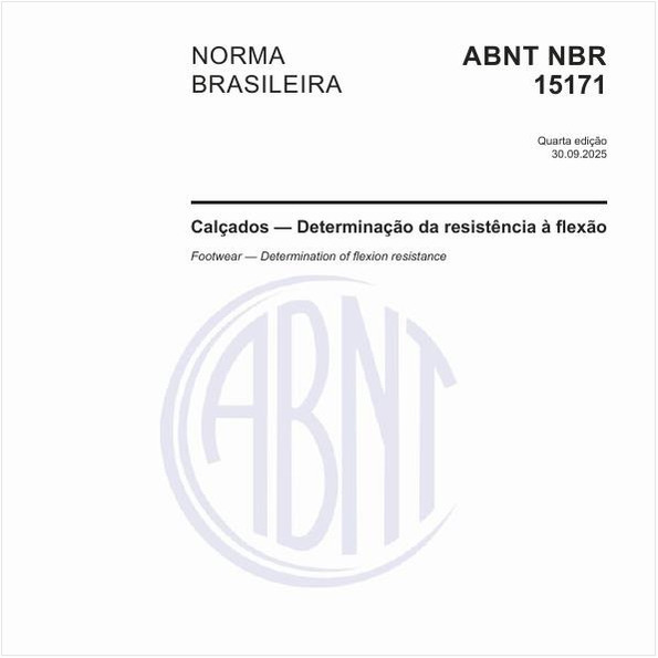 Calçados — Determinação da resistência à flexão