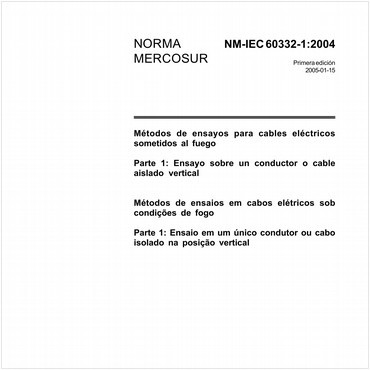 NM-IEC60332-1 de 01/2005