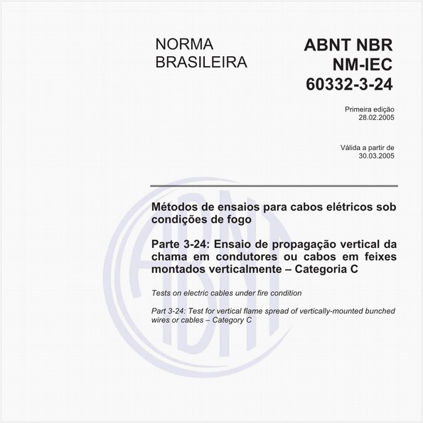 NBRNM-IEC60332-3-24 de 02/2005