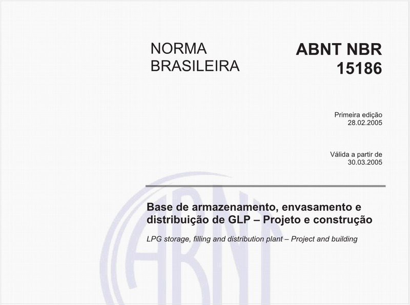 Base de armazenamento, envasamento e distribuição de GLP - Projeto e construção