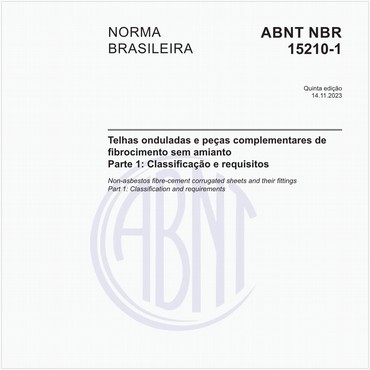 NBR15210-1 de 11/2023
