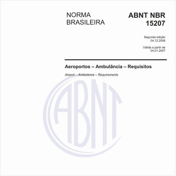 Aeroportos - Ambulâncias - Requisitos