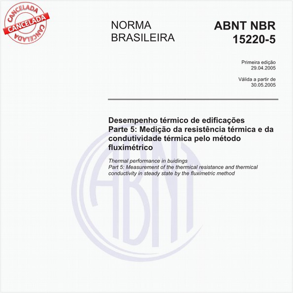 NBR15220-5 de 04/2005