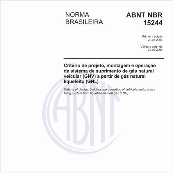 Critério de projeto, montagem e operação de sistema de suprimento de gás natural veicular (GNV) a partir de gás natural liquefeito (GNL)