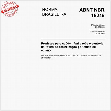 NBR15245 de 07/2005
