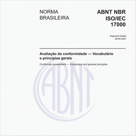 Avaliação da conformidade - Vocabulário e princípios gerais