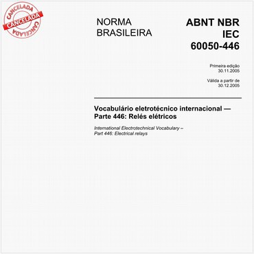NBRIEC60050-446 de 11/2005