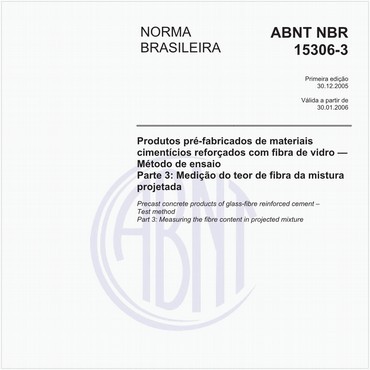 NBR15306-3 de 12/2005