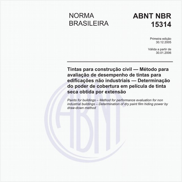 NBR15314 de 12/2005
