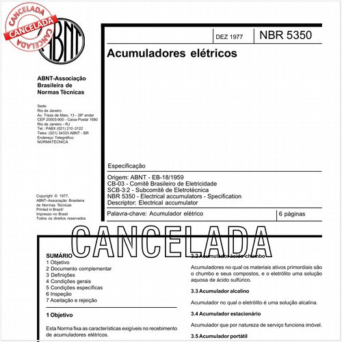 Acumuladores elétricos