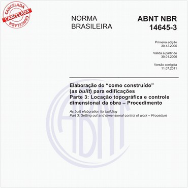 NBR14645-3 de 12/2005