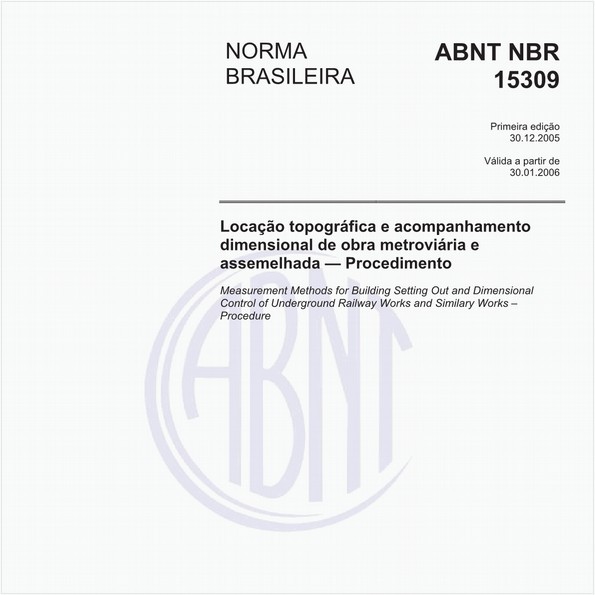 NBR15309 de 12/2005