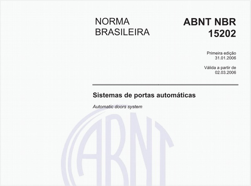 Sistemas de portas automáticas