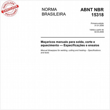 NBR15318 de 01/2006