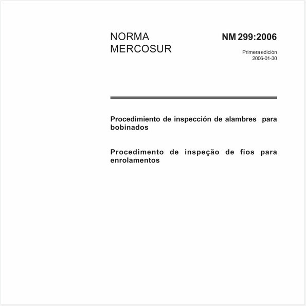 Procedimento de inspeção de fios para enrolamentos