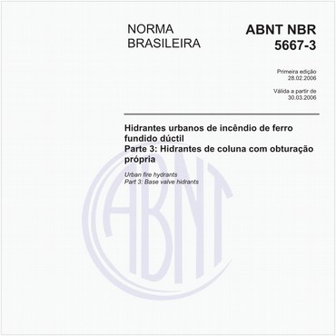 NBR5667-3 de 02/2006