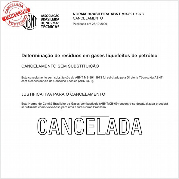 Determinação de resíduos em gases liquefeitos de petróleo