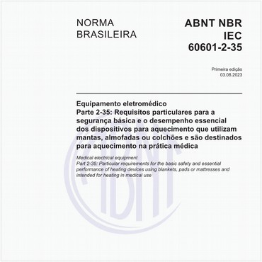 NBRIEC60601-2-35 de 08/2023