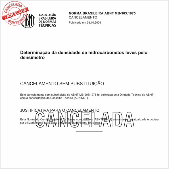 Determinação da densidade de hidrocarbonetos leves pelo densímetro