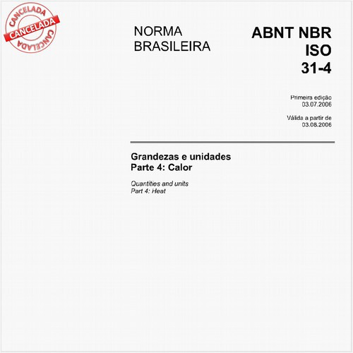 Grandezas e unidades - Parte 4: Calor