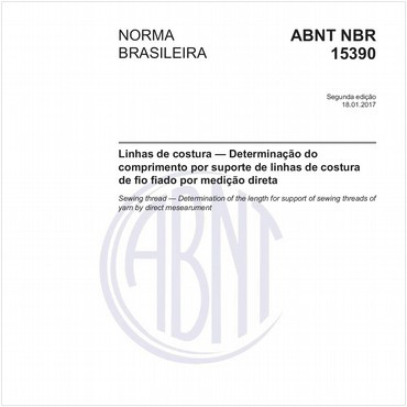 NBR15390 de 01/2017