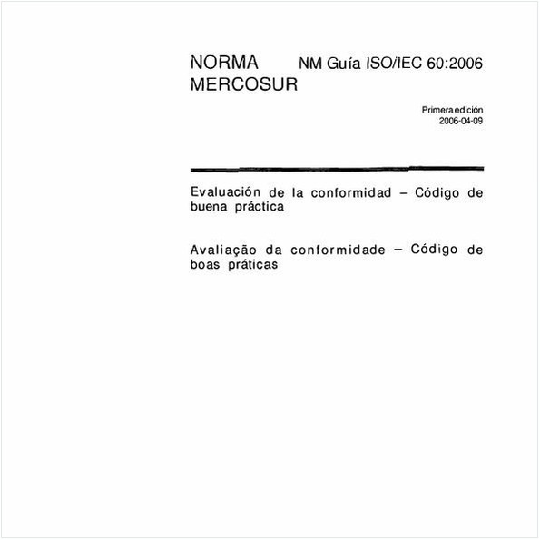 Avaliação da conformidade - Código de boas práticas