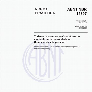 NBR15397 de 09/2006