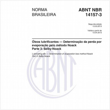 NBR14157-3 de 03/2013