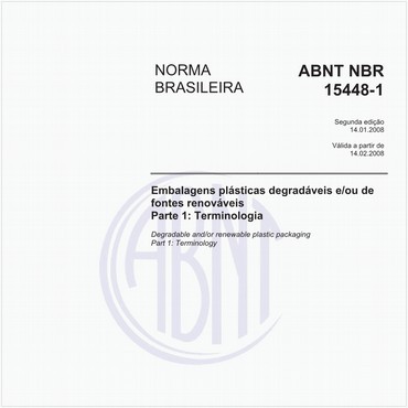 NBR15448-1 de 01/2008