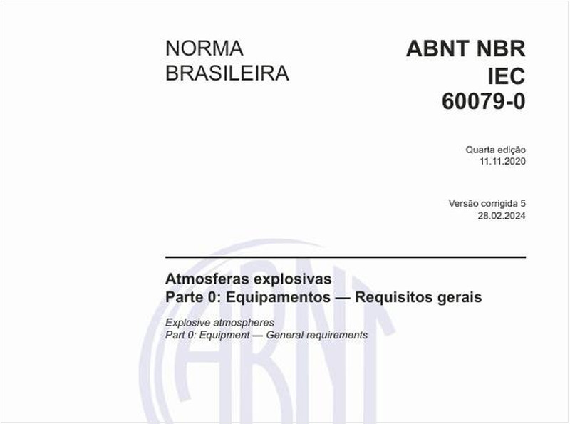 Atmosferas explosivas - Parte 0: Equipamentos - Requisitos gerais