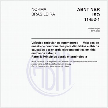 NBRISO11452-1 de 10/2020
