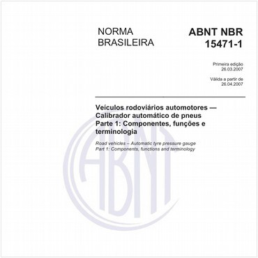 NBR15471-1 de 03/2007