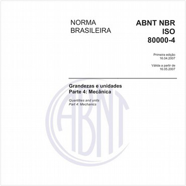 NBRISO80000-4 de 04/2007