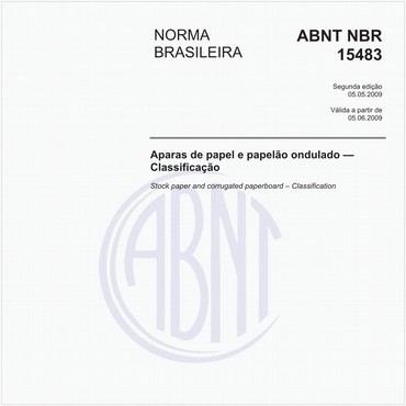NBR15483 de 05/2009