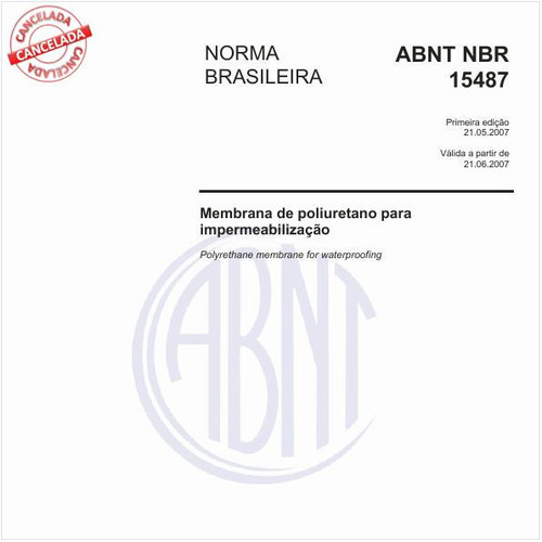 Membrana de poliuretano para impermeabilização