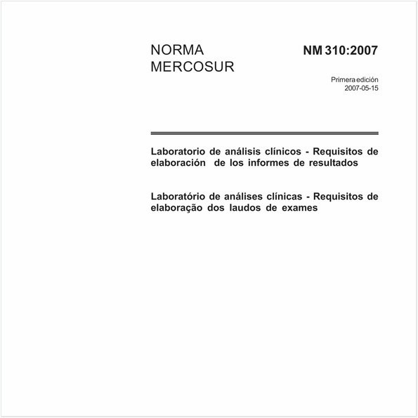 Laboratório de análises clínicas - Requisitos de elaboração dos laudos de exames 