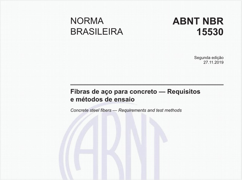 Fibras de aço para concreto — Requisitos e métodos de ensaio
