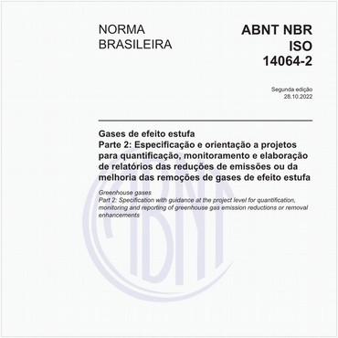 NBRISO14064-2 de 10/2022