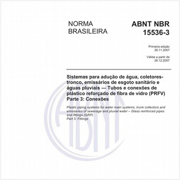 NBR15536-3 de 11/2007