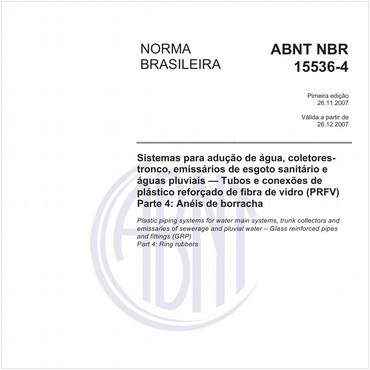 NBR15536-4 de 11/2007