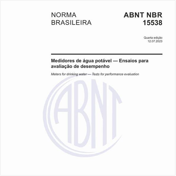 Medidores de água potável — Ensaios para avaliação de desempenho