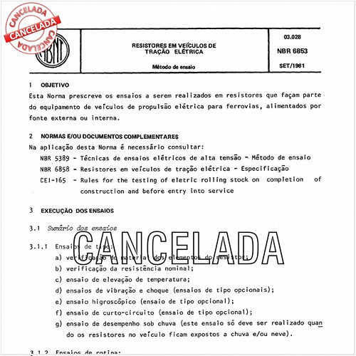 Resistores em veículos de tração elétrica