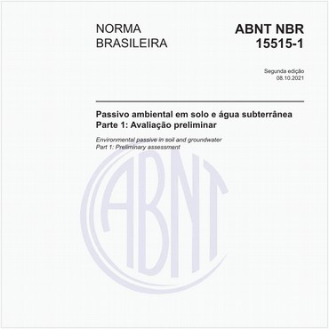 NBR15515-1 de 10/2021