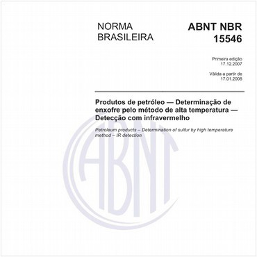 NBR15546 de 12/2007
